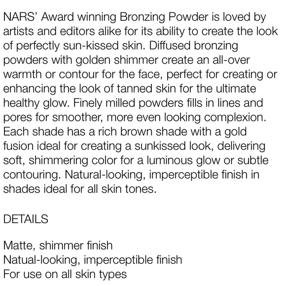 NARS Bronzing Powder Laguna - Picture 14 of 14